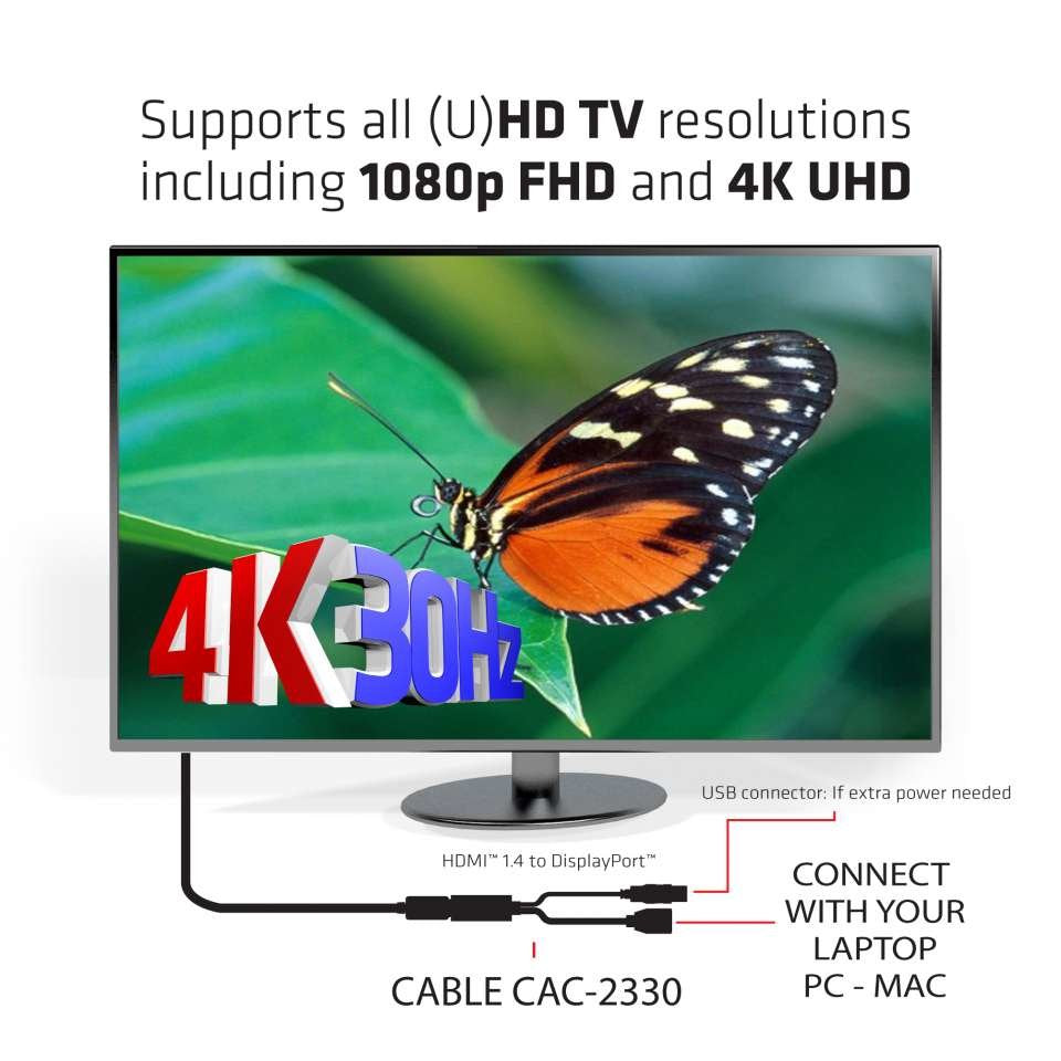 EAN 8719214470876 - CLUB3D CAC-2330 cambiador de género para cable Negro imagen 4