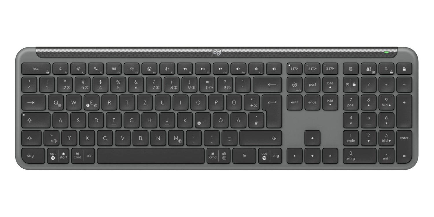 EAN 5099206119383 - Logitech 920-012504 teclado Ratón incluido Oficina RF Wireless + Bluetooth QWERTZ Alemán Grafito imagen 8