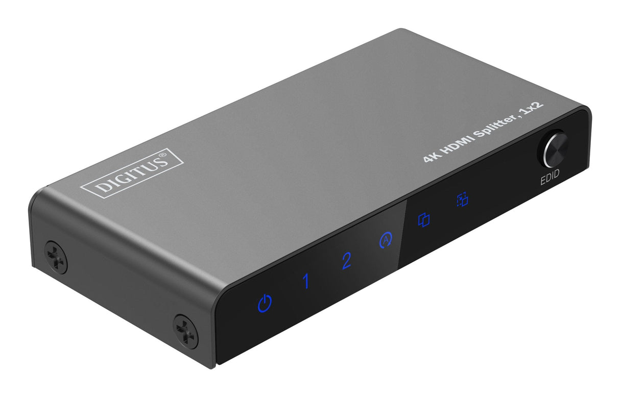 Digitus Hdmi Splitter 1x2 4k 60hz Hdcp 2.3 Edid Control