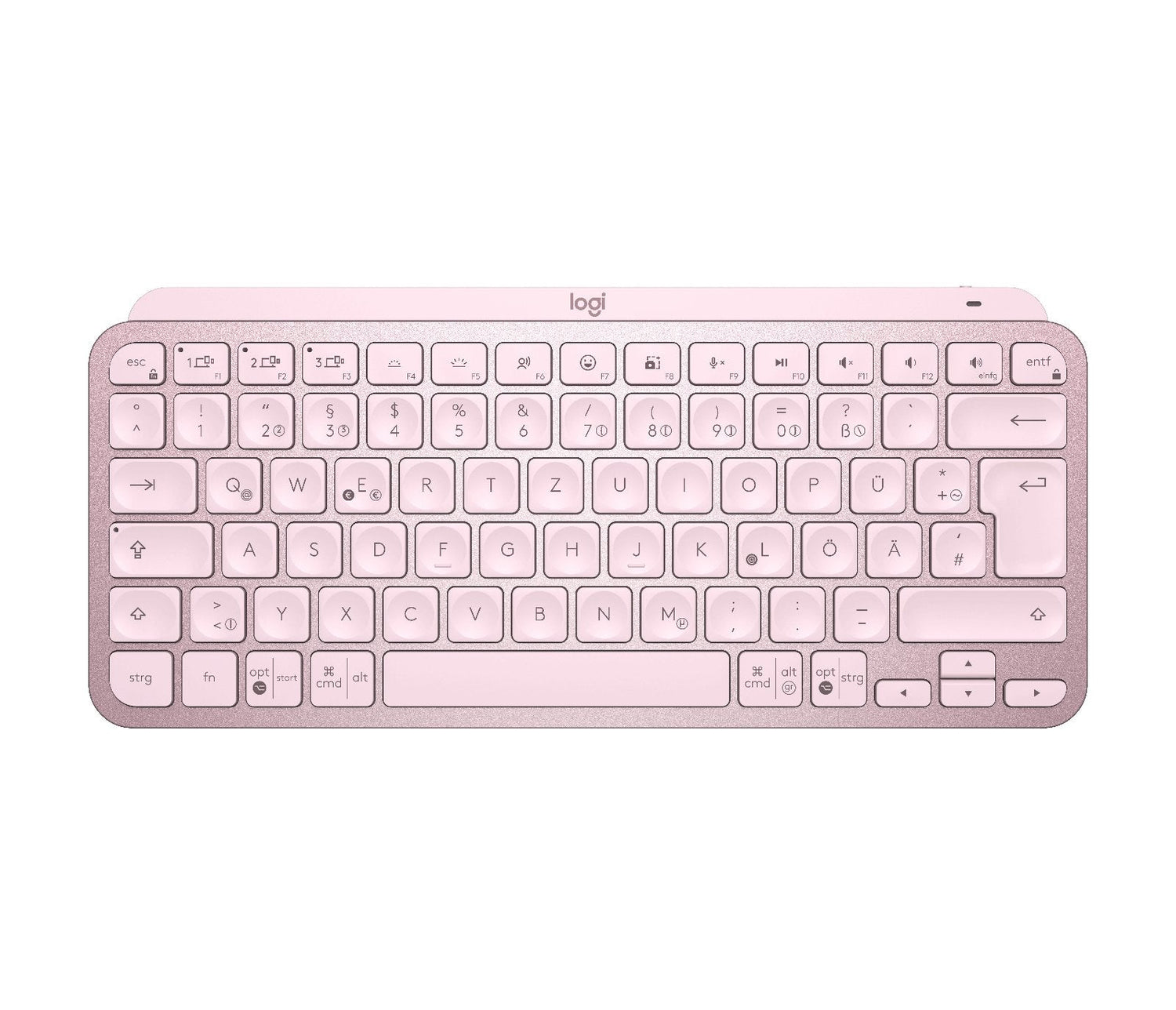 Logitech Mx Keys Mini, Teclado Rosa, Disposición De 920-010481
