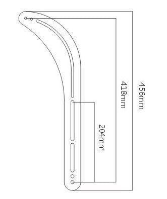 Soundbar Mount For 32" To 70" Displays