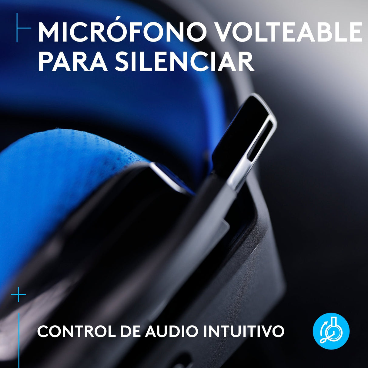 EAN 5099206125513 - Logitech G G535 Inalámbrico Diadema Juego Negro, Azul imagen 7