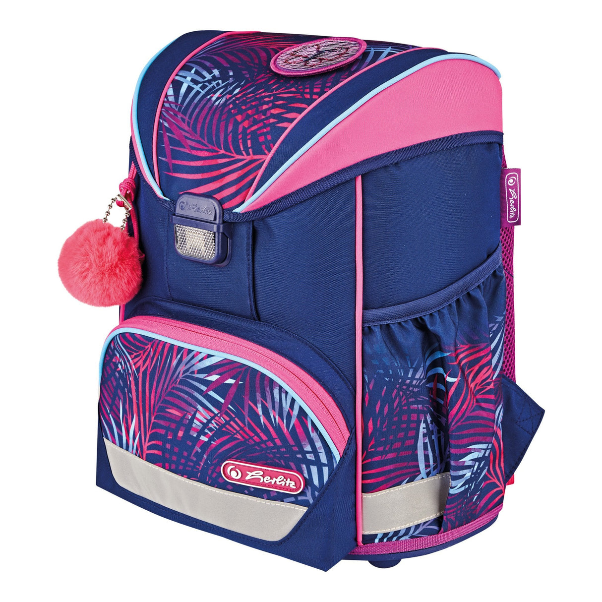 EAN 4008110347448 - Herlitz UltraLight Plus Tropical Chill juego de mochila escolar Chica Poliéster Marina, Rosa imagen 17