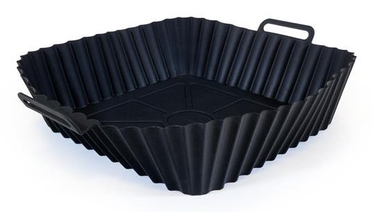 Muitomas Air Fryer Sil Lin Set Black