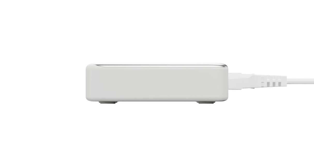 Cargador Escritorio 4xusb-C 240w Gan2 Plata Linq Hasta 240w/ 4xusb-C Pd/ 140w Máximo Por Puerto