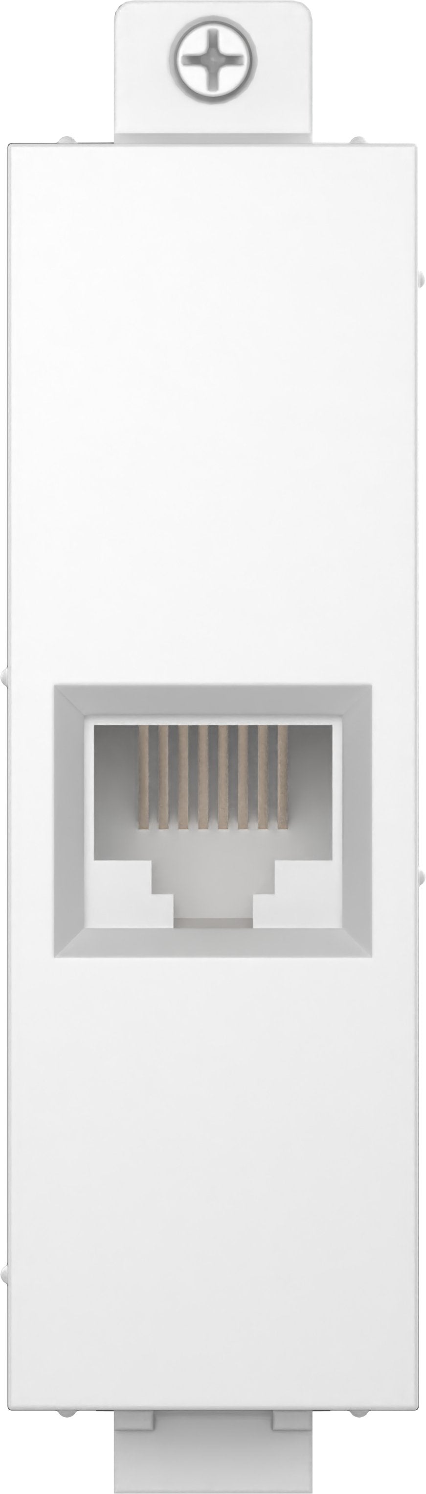 Placa Frontal Audiovisual Modular Techconnect De Vision Garantía Durante Toda La Vida Útil Del Producto Módulo Rj45 Para Cat6a Hembra En La Parte Delantera Conexión De Punzonamiento Con Cable Pelado En La Parte Trasera Diseño De Bajo Ruido