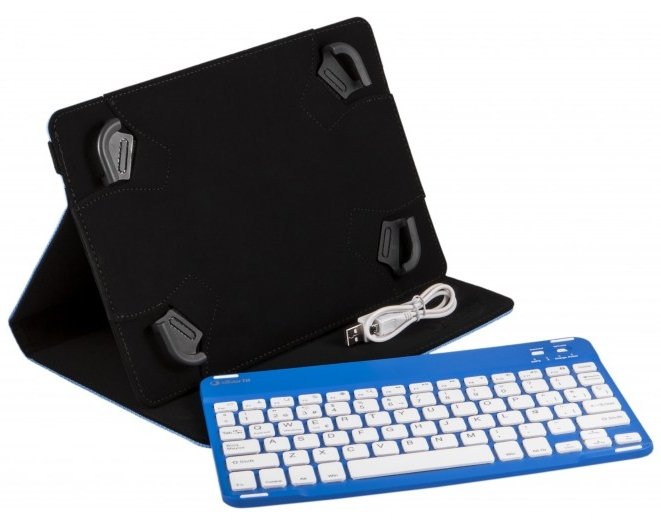 EAN 8420738191429 - SilverHT 111914240199 teclado para móvil Bluetooth Negro, Azul, Blanco imagen 3