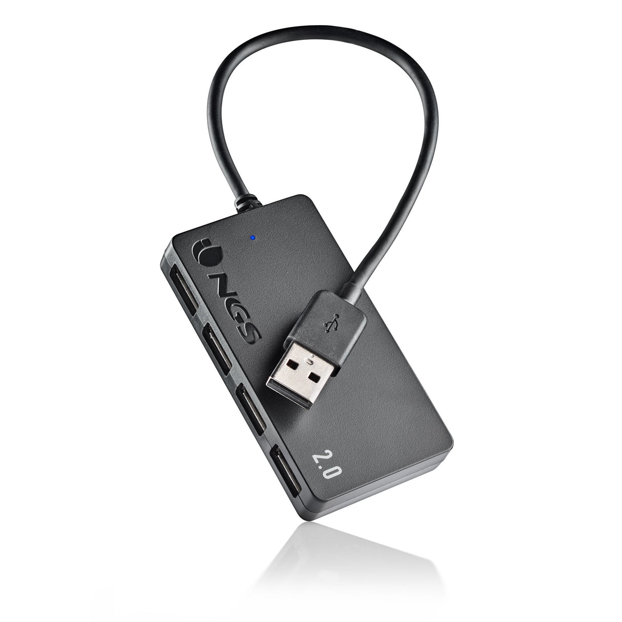 Ngs Ihub4 Tiny Hub Usb 2.0 - 4 Puertos Usb 2.0 - Velocidad Hasta 480mbps