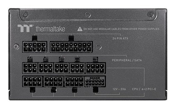 Fuente De Alimentación Thermaltake Toughpower Gt 850w Para Pc Negra, 1x Gpu De Alta Potencia De 12 Pines, 4x Pcie, Gestión De Cables, 850 Vatios Ps-Tpt-0850fnfage-3