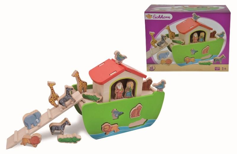 Juego Enchufable De Eichhorn Ark, Juego De Habilidad 21 Piezas 100002084
