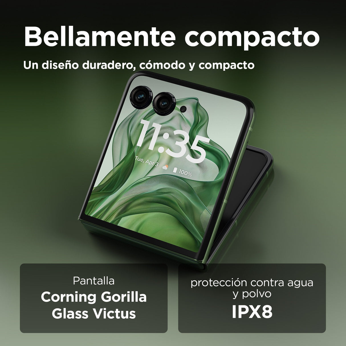 EAN 0840023259609 - Motorola razr 50 Ultra 17,5 cm (6.9") SIM doble Android 14 5G USB Tipo C 12 GB 512 GB 4000 mAh Verde imagen 18