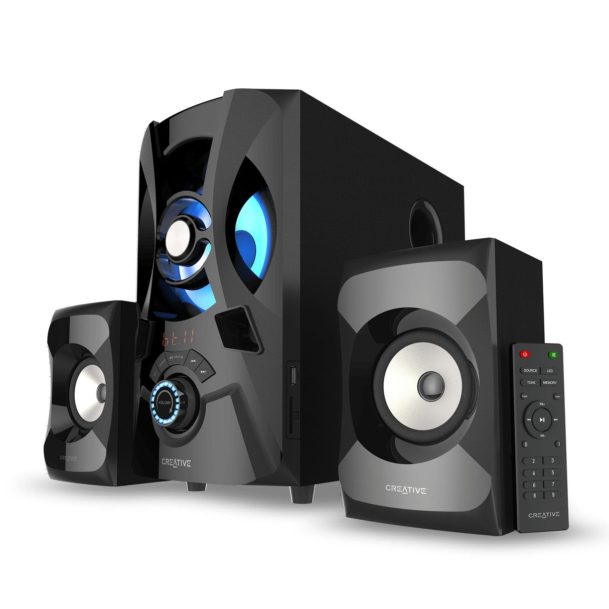 EAN 5390660194337 - Creative Labs SBS E2900 conjunto de altavoces 60 W Universal Negro 2.1 canales De 1 vía 15 W Bluetooth imagen 1