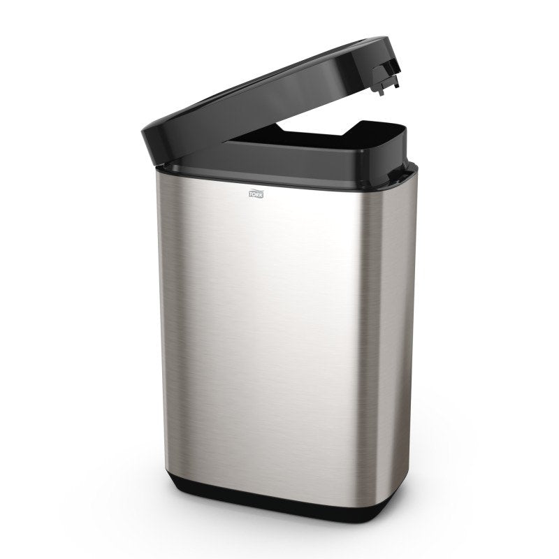 Tork B1 Mülleimer 50,0 L Plateado, Negro, 1 Unidades