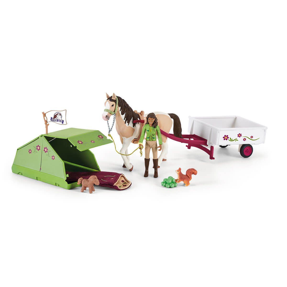Schleich Viaje De Campamento De Horse Club Sarah
