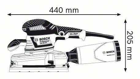 Lijadora Orbital Bosch Professional Gss 280 Ave Professional Azul, Caja, 350 Vatios 601292902