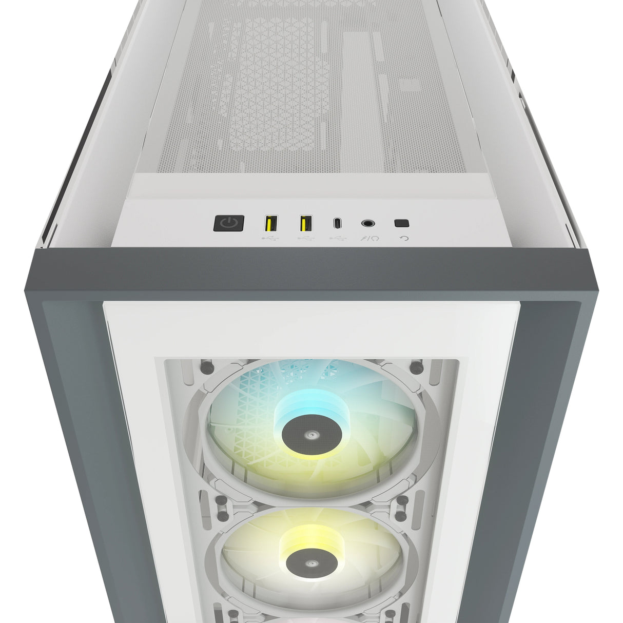EAN 0840006627531 - Corsair iCUE 5000X RGB Midi Tower Blanco imagen 6