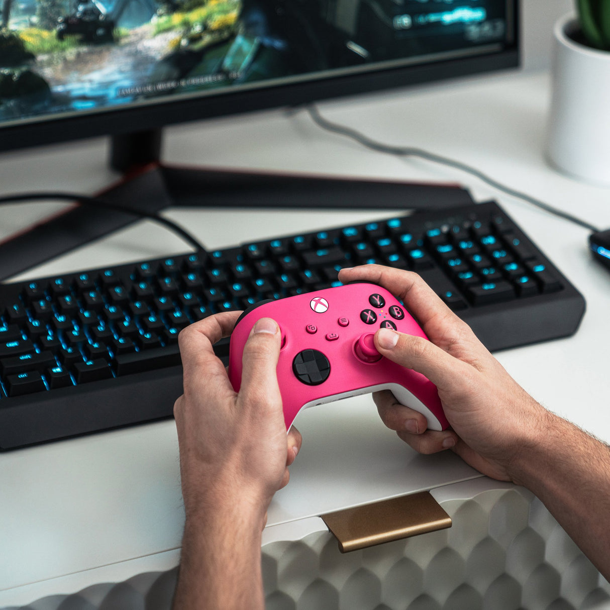 EAN 0889842875577 - Microsoft Xbox Wireless Controller Rosa, Blanco Bluetooth Gamepad Analógico/Digital Xbox Series S, Androi imagen 9