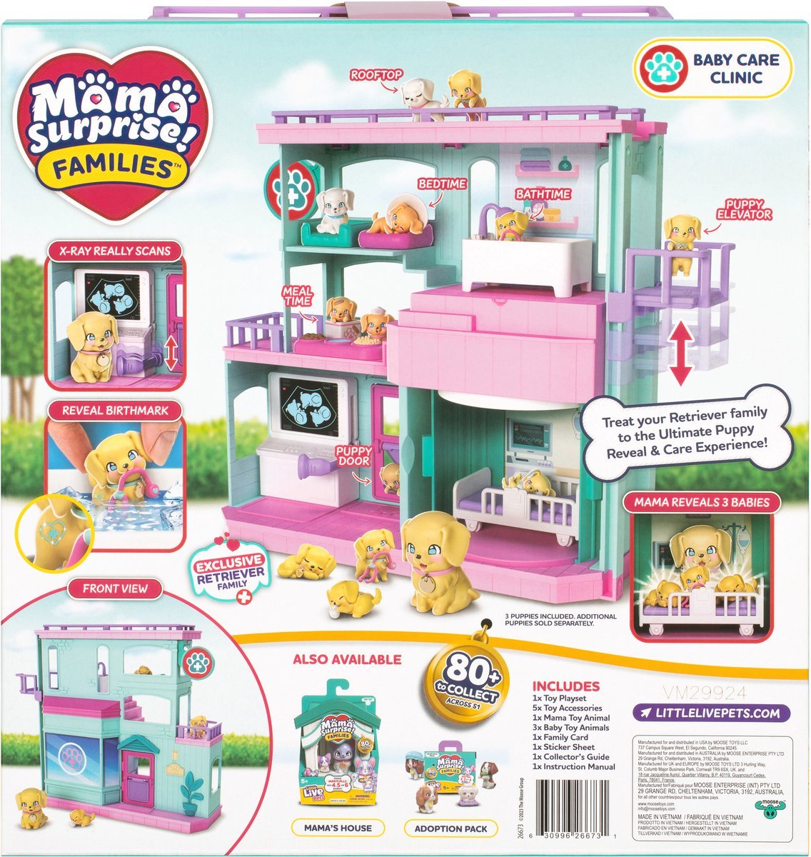 EAN 630996266731 - Moose Toys Little Live Pets Mama Suprise Families Hospital imagen 12