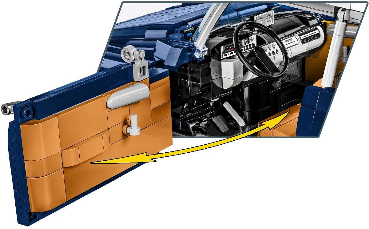 Cobi Citroen Ds 21 Pallas 1968, Juguete De Construcción Cobi-24348