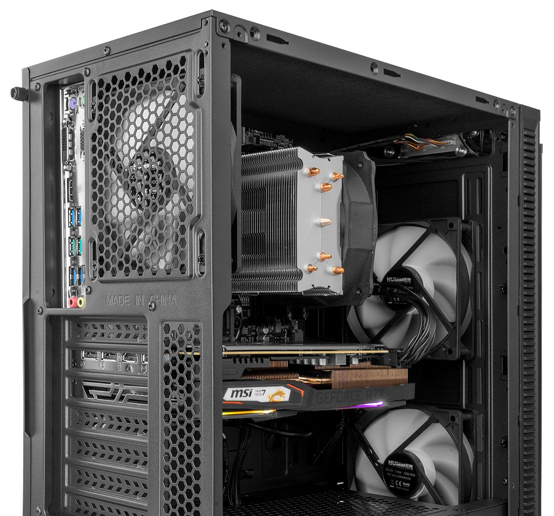 EAN 8436587970399 - NOX Hummer Void Midi Tower Negro imagen 23