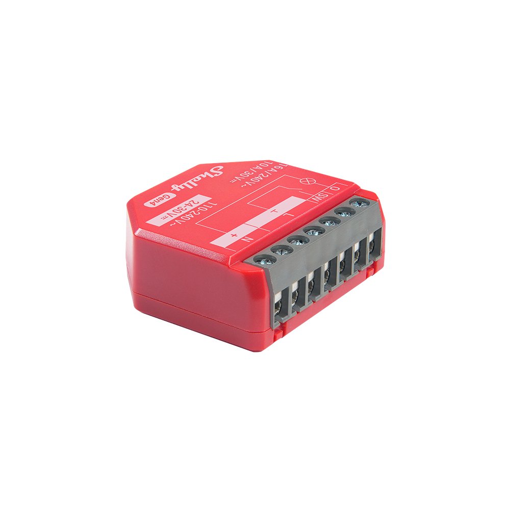 EAN 3800238070717 - Shelly 1PM Gen4 Interruptor inteligente Rojo imagen 1