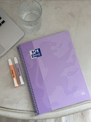 EAN 8412771035426 - Oxford 400138325 cuaderno y block A4+ 80 hojas Lila imagen 4