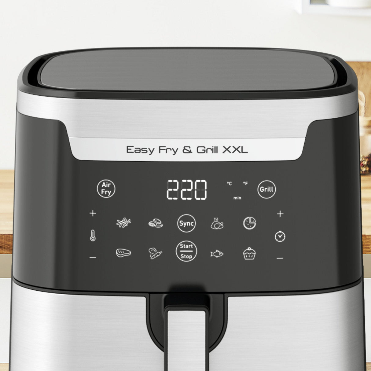 Freidora De Aire Tefal Airfryer Ey801d Easy Fry & Grill Xxl (Ey801d15)