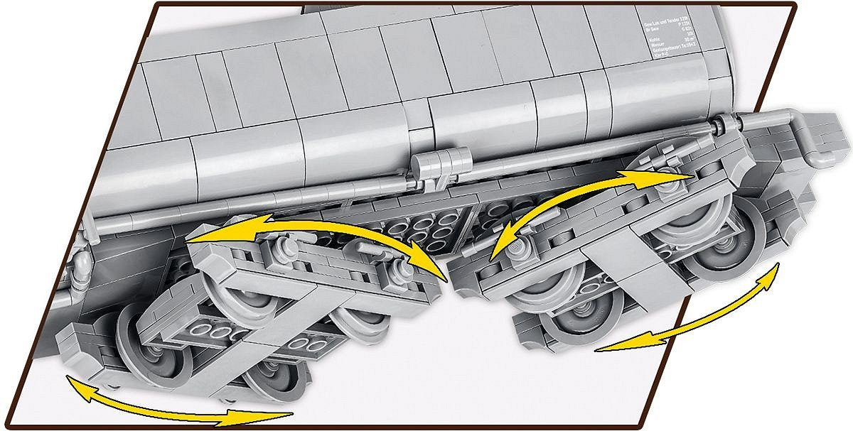 EAN 5902251062811 - COBI Kriegslokomotive Baureihe 52 imagen 6