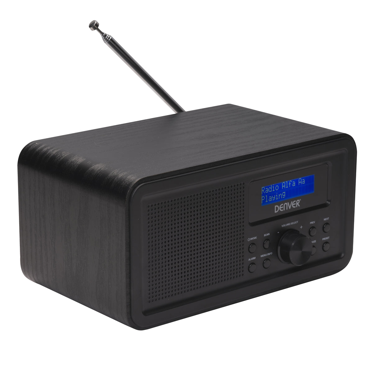 Radio Denver Dab-30 Con Dab +, Negra