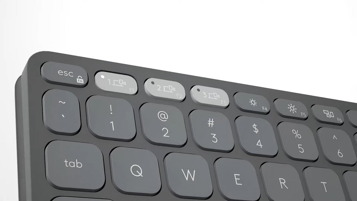 EAN 5099206126152 - Logitech 920-013011 teclado para móvil Español Bluetooth Gris, Blanco imagen 8