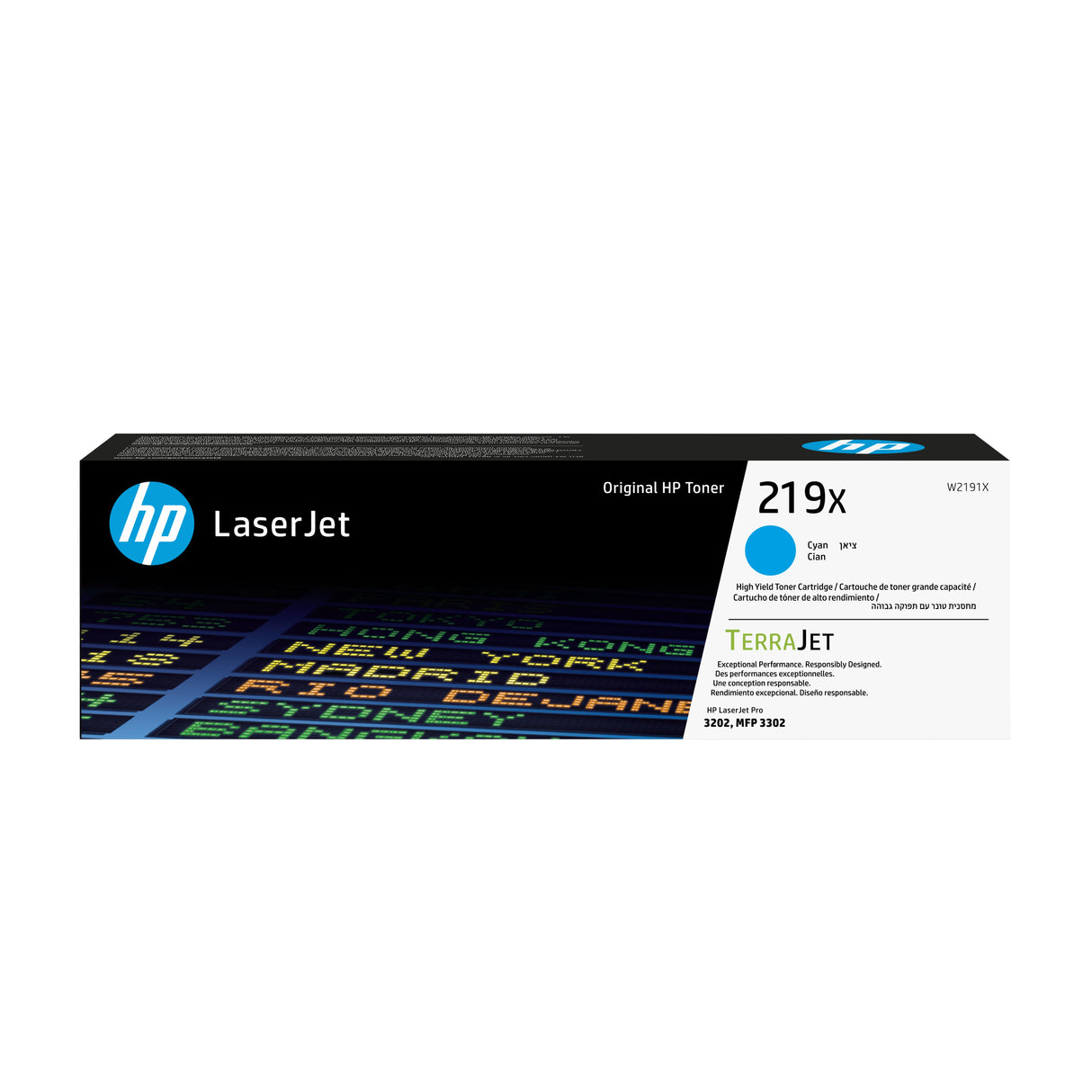 EAN 0195161016295 - HP 219X Cyn LaserJet Toner Cartridge cartucho de tóner 1 pieza(s) imagen 1