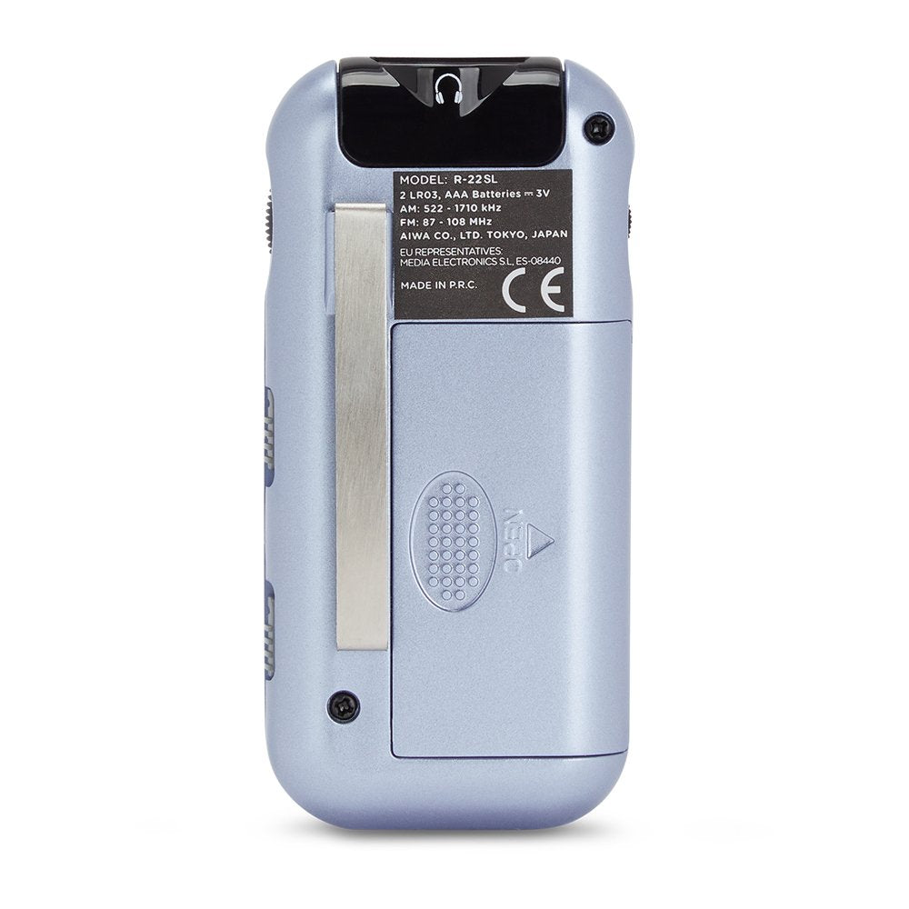Radio Formato Mini Aiwa R-22sl Am/Fm Hyperbass Color Silver