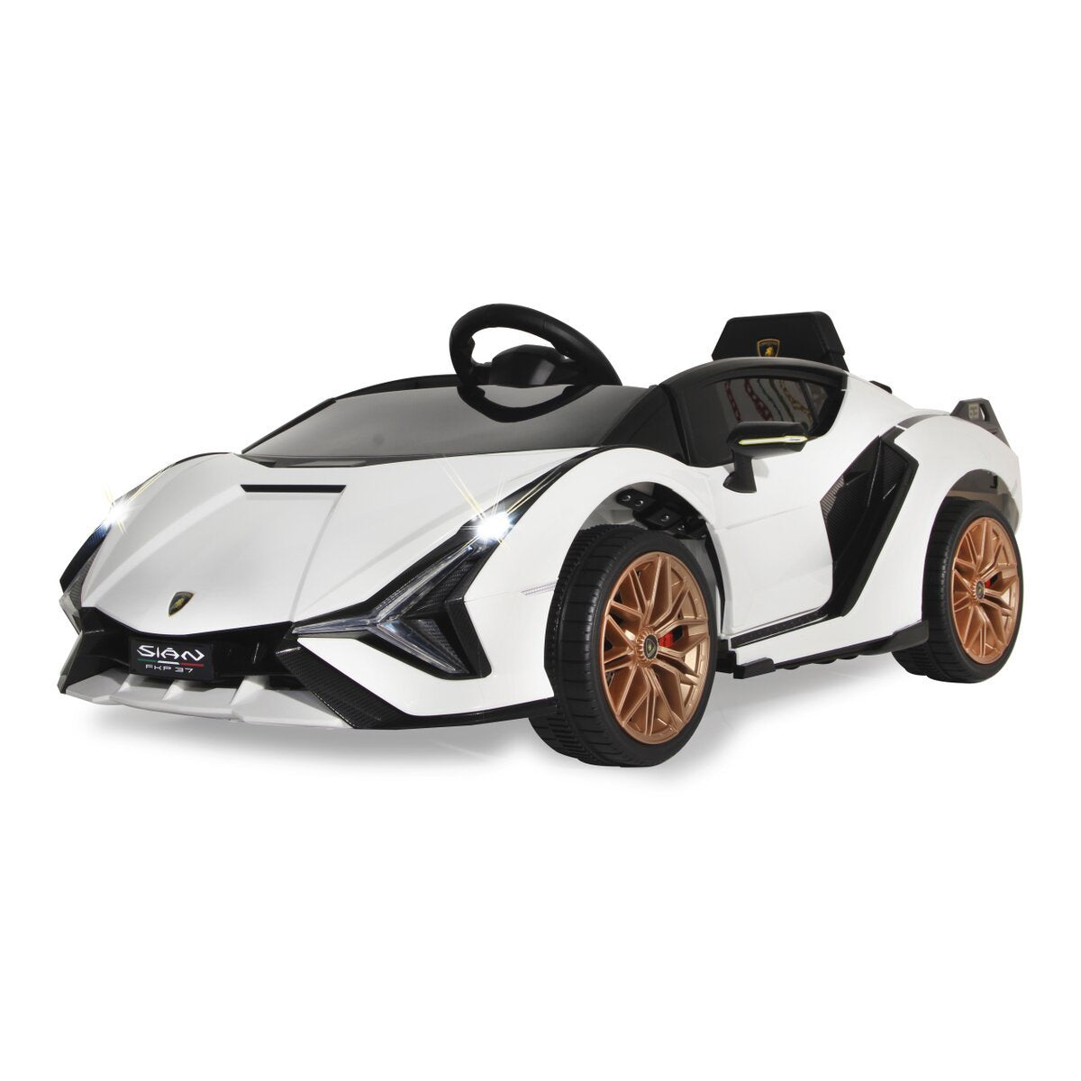 Jamara Ride-On Lamborghini Sian Blanco 37 Mhz 3+