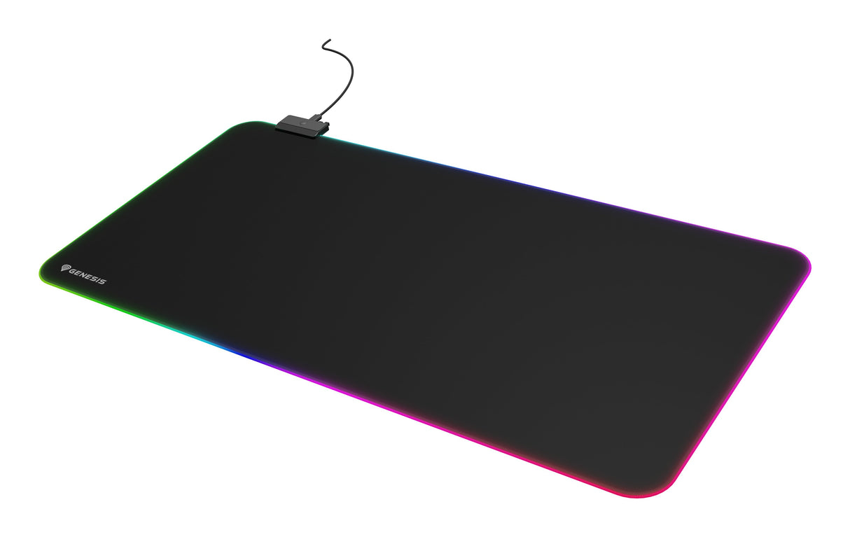EAN 5901969443837 - GENESIS Boron 500 XXL RGB Alfombrilla de ratón para juegos Negro imagen 1