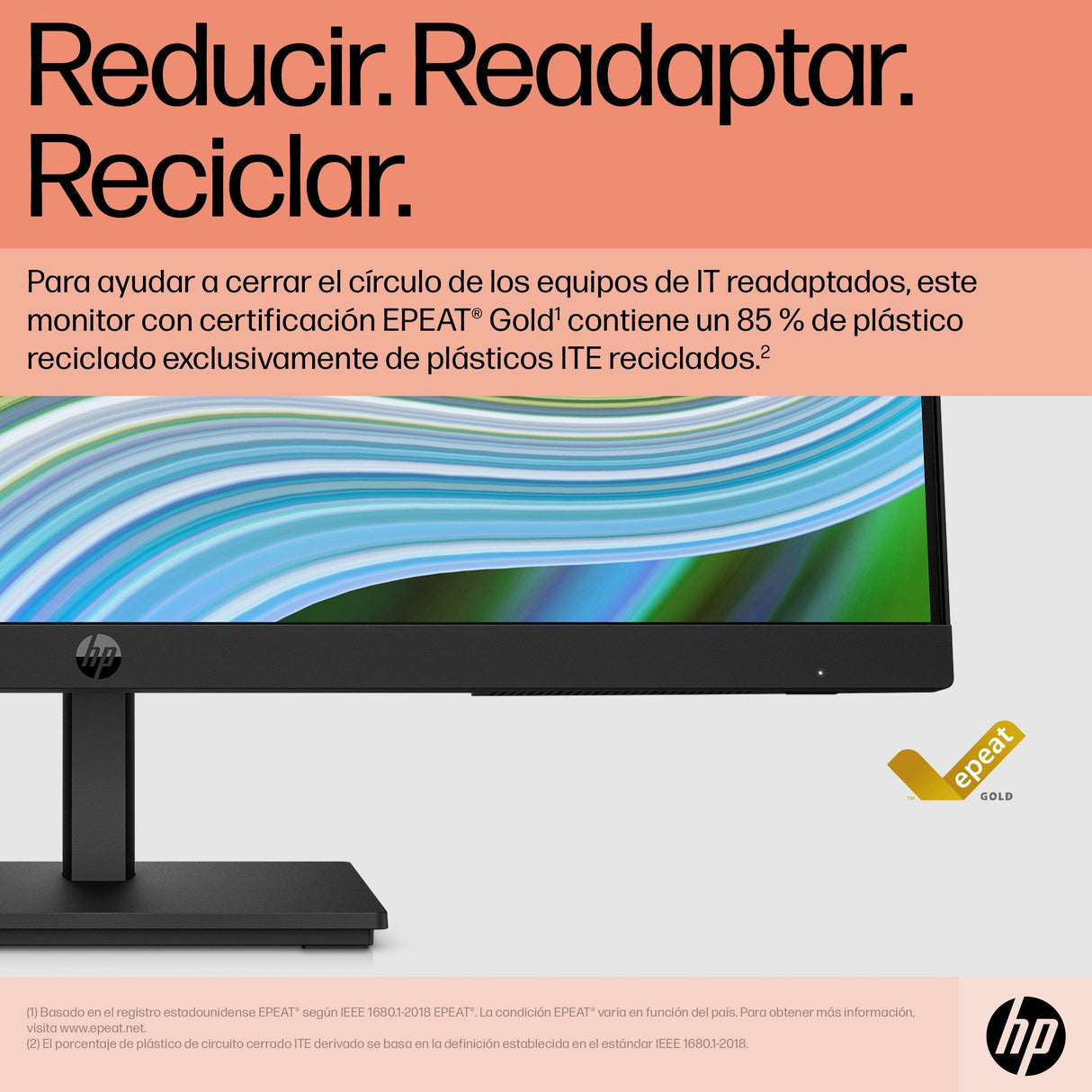 Monitor Hp P24 G5 60,5 Cm (23.8") 1920 X 1080 Pixeles Full Hd Lcd Negro