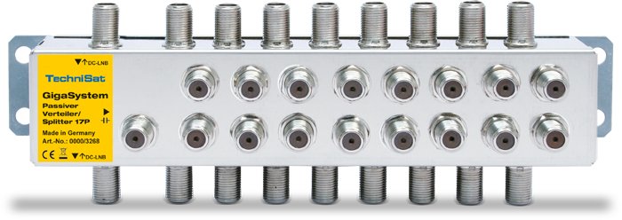 Technisat Distribuidor Pasivo 17/P Plata 0000/3268