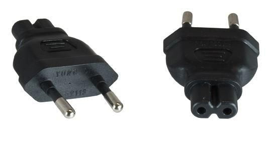 Microconnect Peeuc7ad Adaptador De Enchufe Eléctrico Tipo M C7 Negro