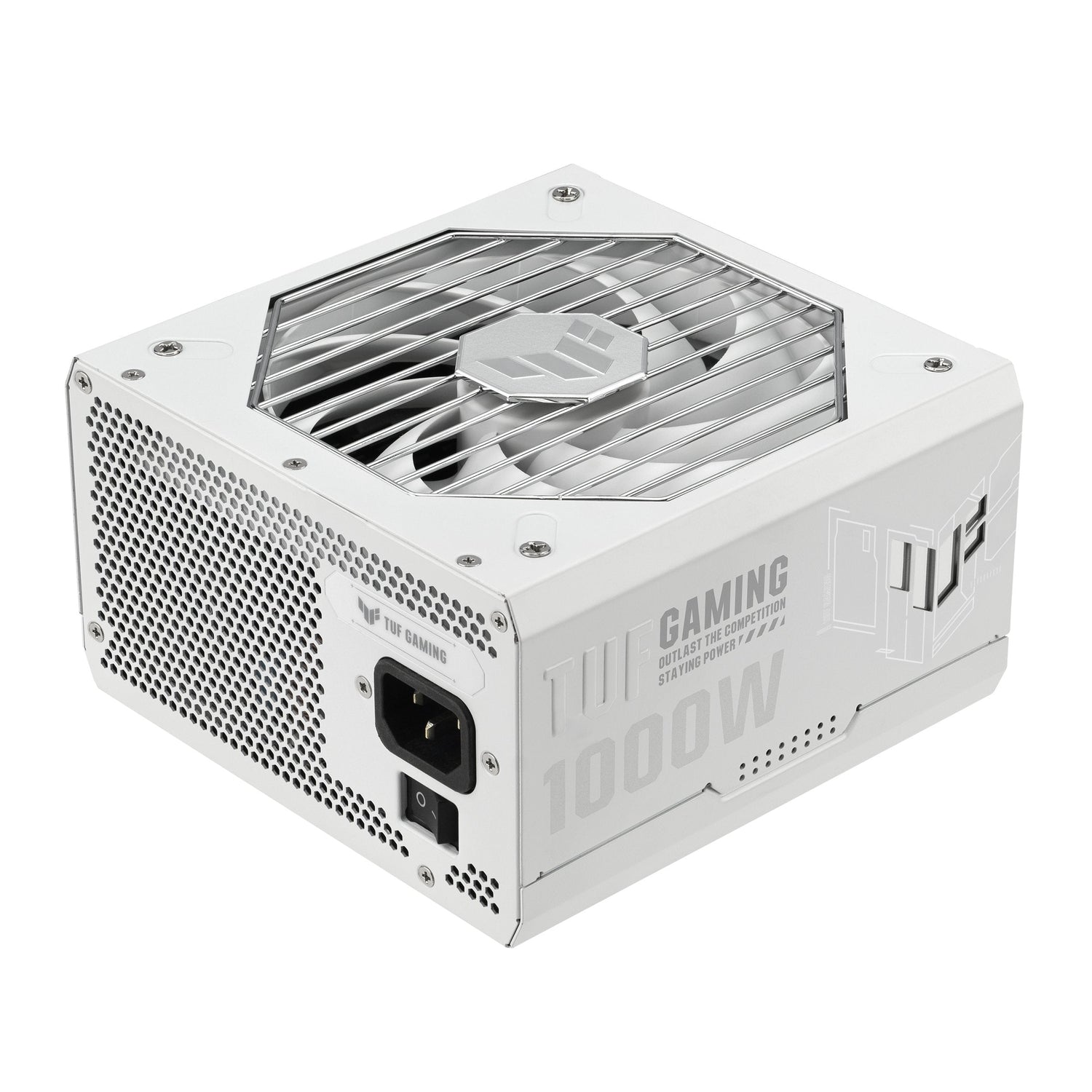 Asus Tuf Gaming 1000w Gold White Edition Unidad De Fuente De Alimentación 20+4 Pin Atx Atx Blanco