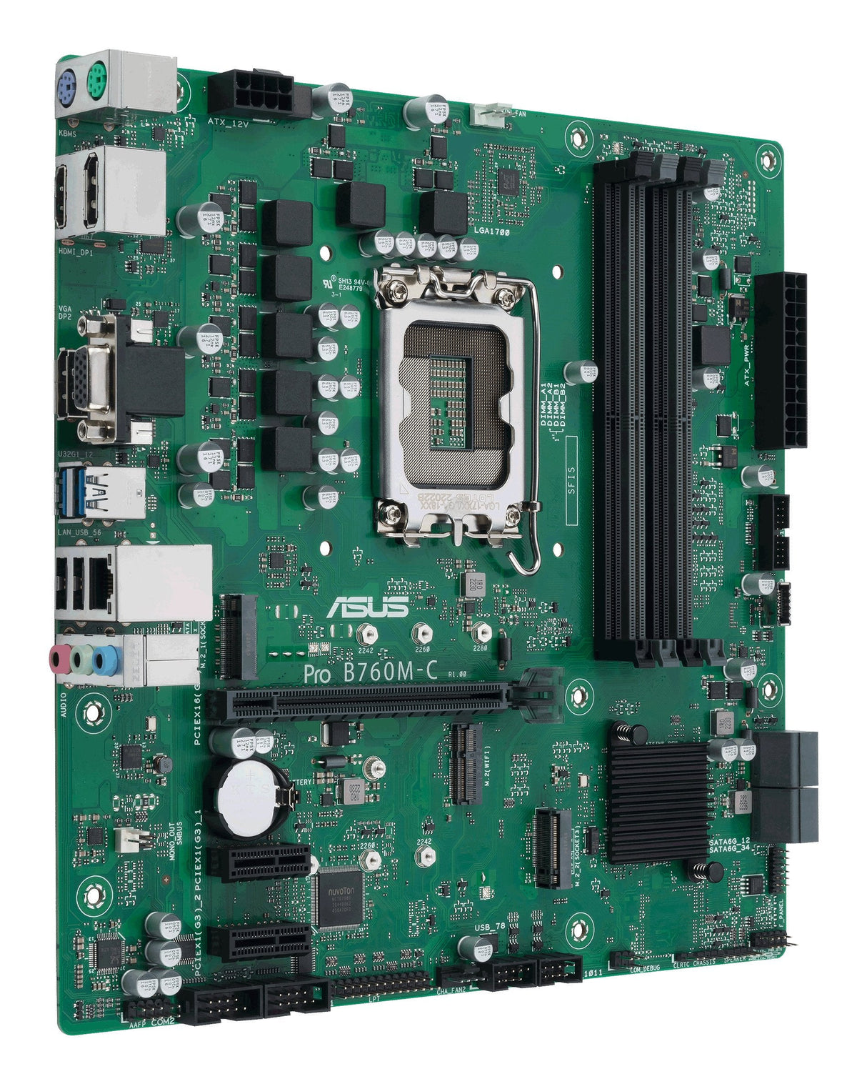 EAN 4711387014691 - ASUS PRO B760M-C-CSM Intel B760 LGA 1700 micro ATX imagen 3