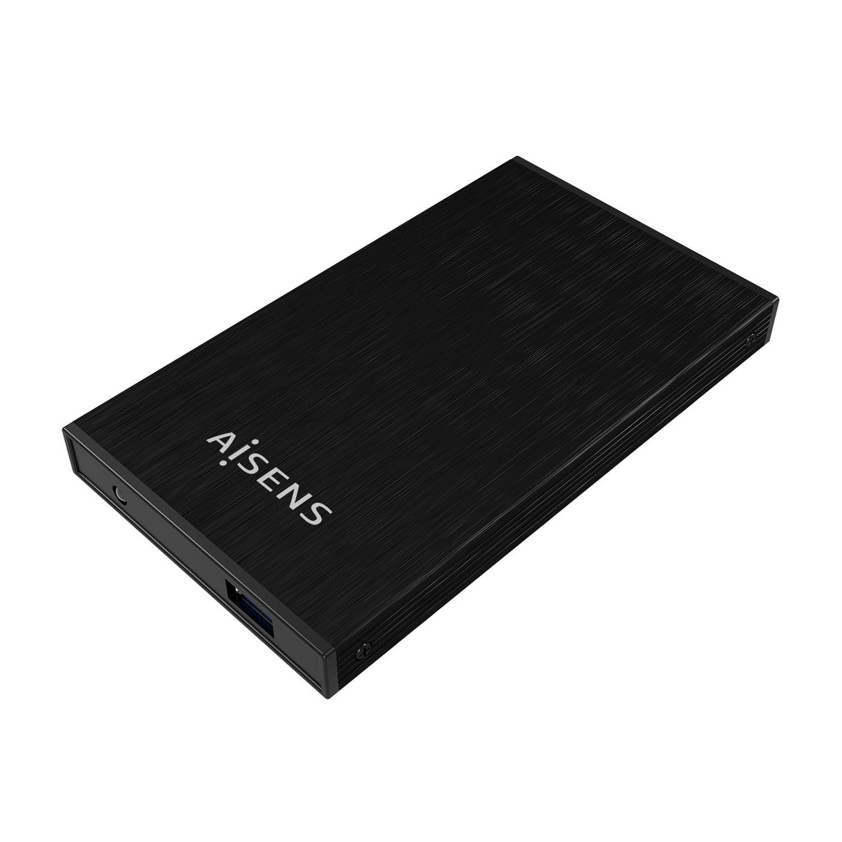 EAN 8436574707618 - AISENS ASE-2523B caja para disco duro externo Caja de disco duro (HDD) Negro 2.5" imagen 2