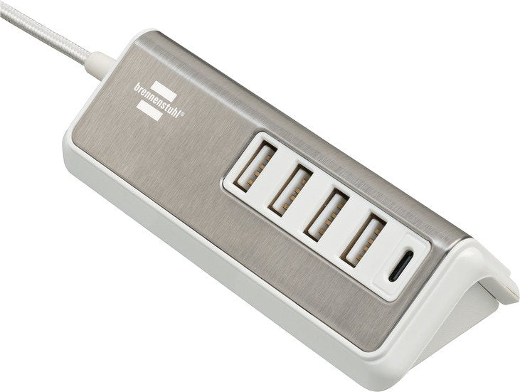 EAN 4007123672295 - Brennenstuhl 1508230 cargador de dispositivo móvil Universal Acero inoxidable, Blanco Corriente alterna I imagen 1
