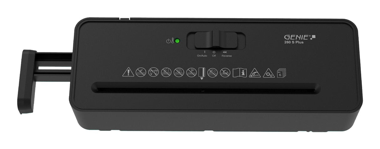 Genie Destructora De Documentos 260 S+ Stripe Cut Negro