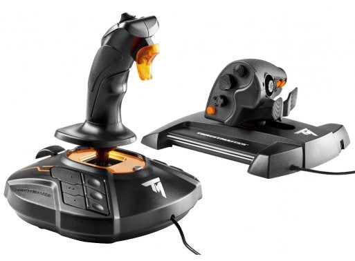 EAN 3362932914846 - Thrustmaster T-16000M FCS Hotas Negro, Naranja USB Palanca de mando Analógico/Digital MAC, PC imagen 9