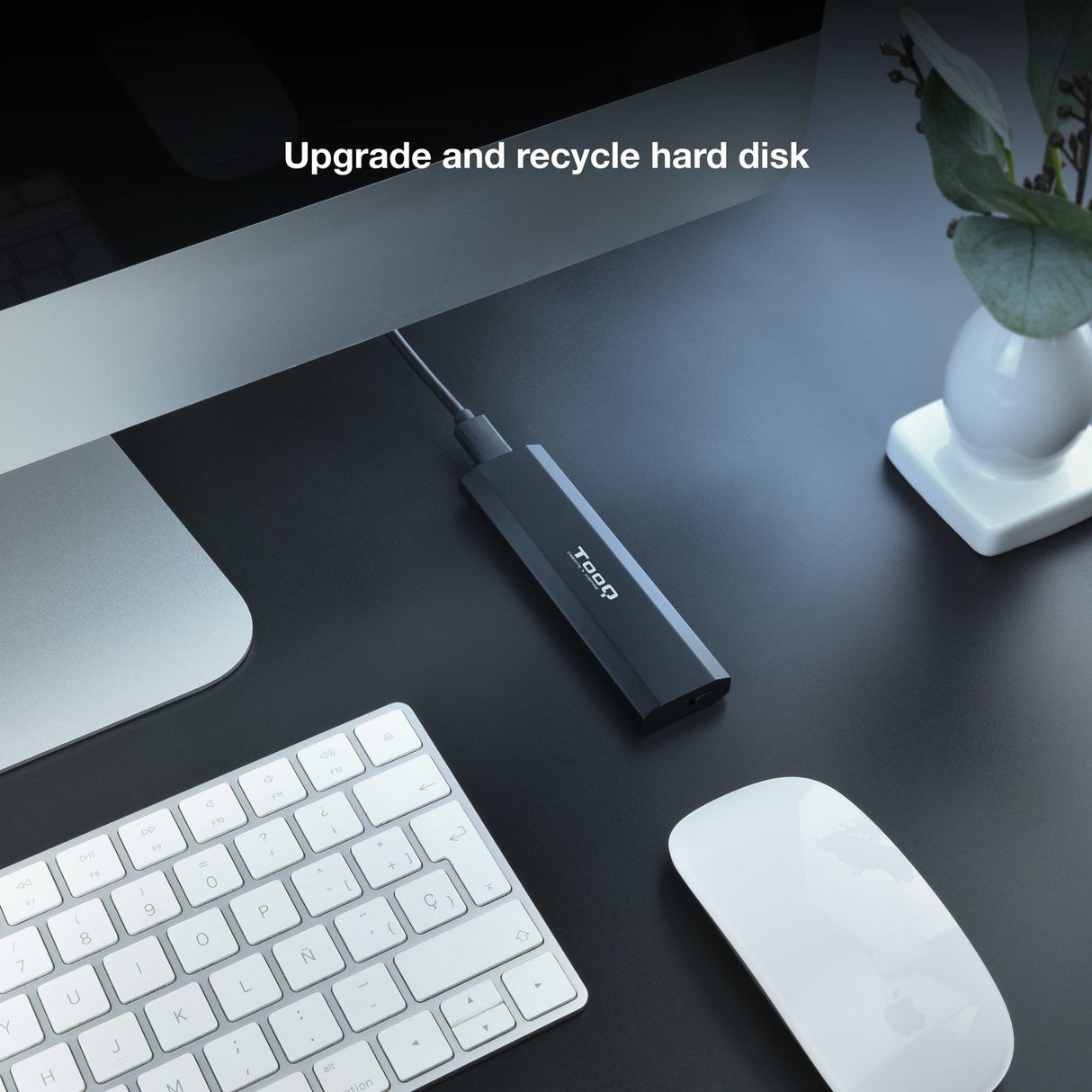 Tooq Shura Carcasa Externa Ssd M.2 Ngff/Nvme Usb-C 3.1 Gen2