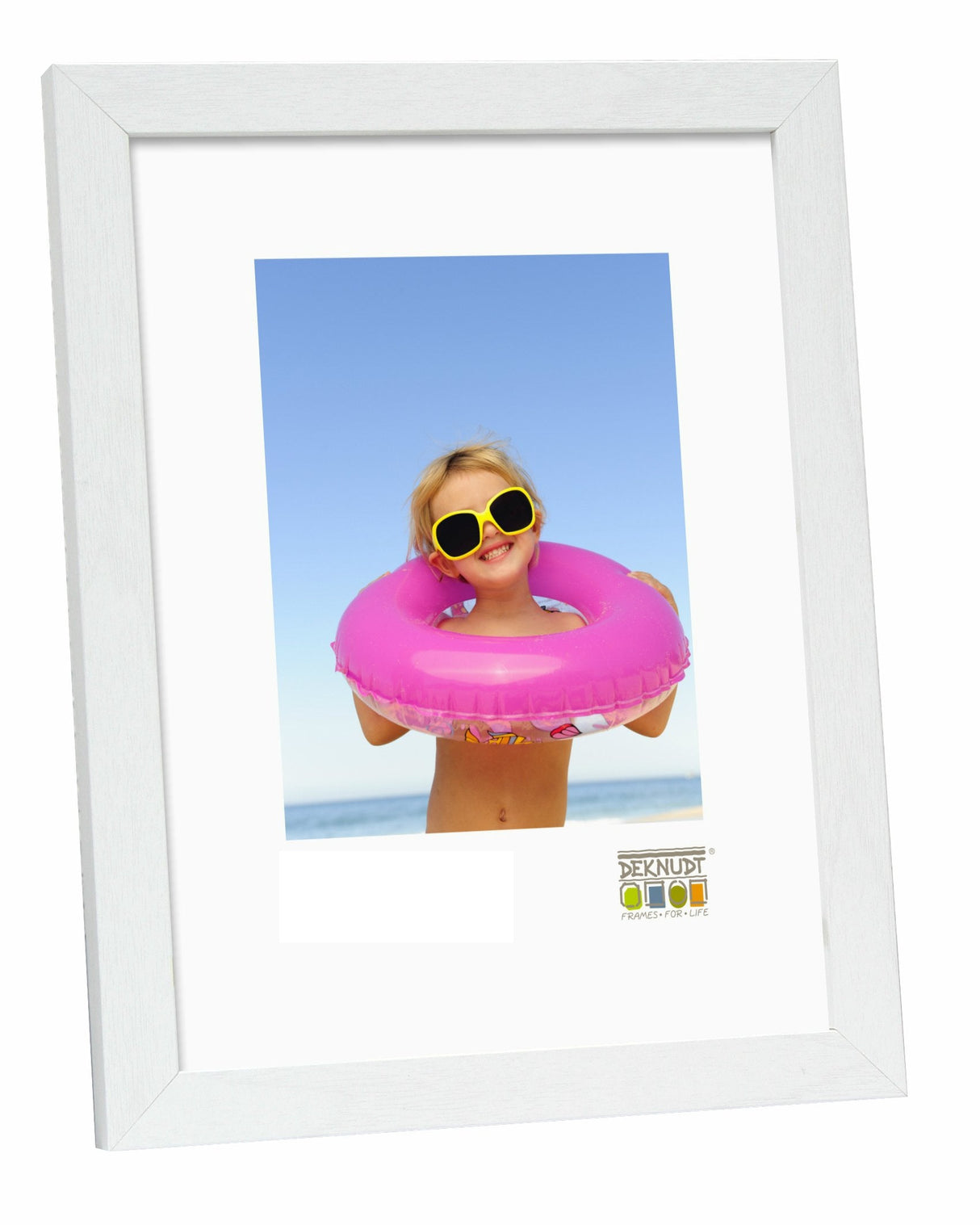 Deknudt S44cf1 Blanco Expositor De Pie Retroiluminado