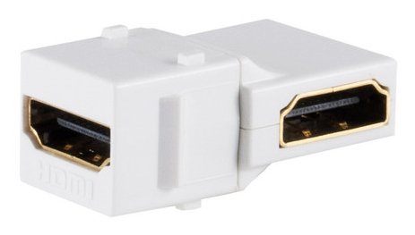 S-Impuls Hdmi-A Keystone Empalme, 18gbps, Winkel