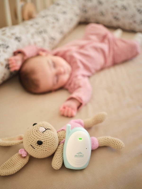 Eta Eta830690000 Monitor De Bebé Mimi, Indicadores Led, Blanco Verde