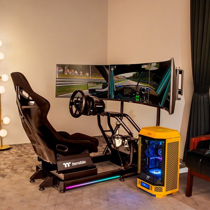 Cockpit Thermaltake Simulador Racing Gr500