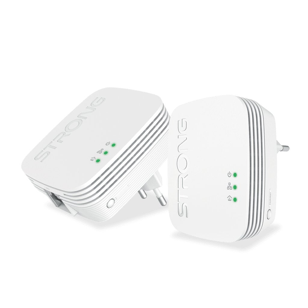 EAN 9120072375682 - Strong POWERL600DUOMINI adaptador de red PowerLine 600 Mbit/s Ethernet Blanco 2 pieza(s) imagen 1