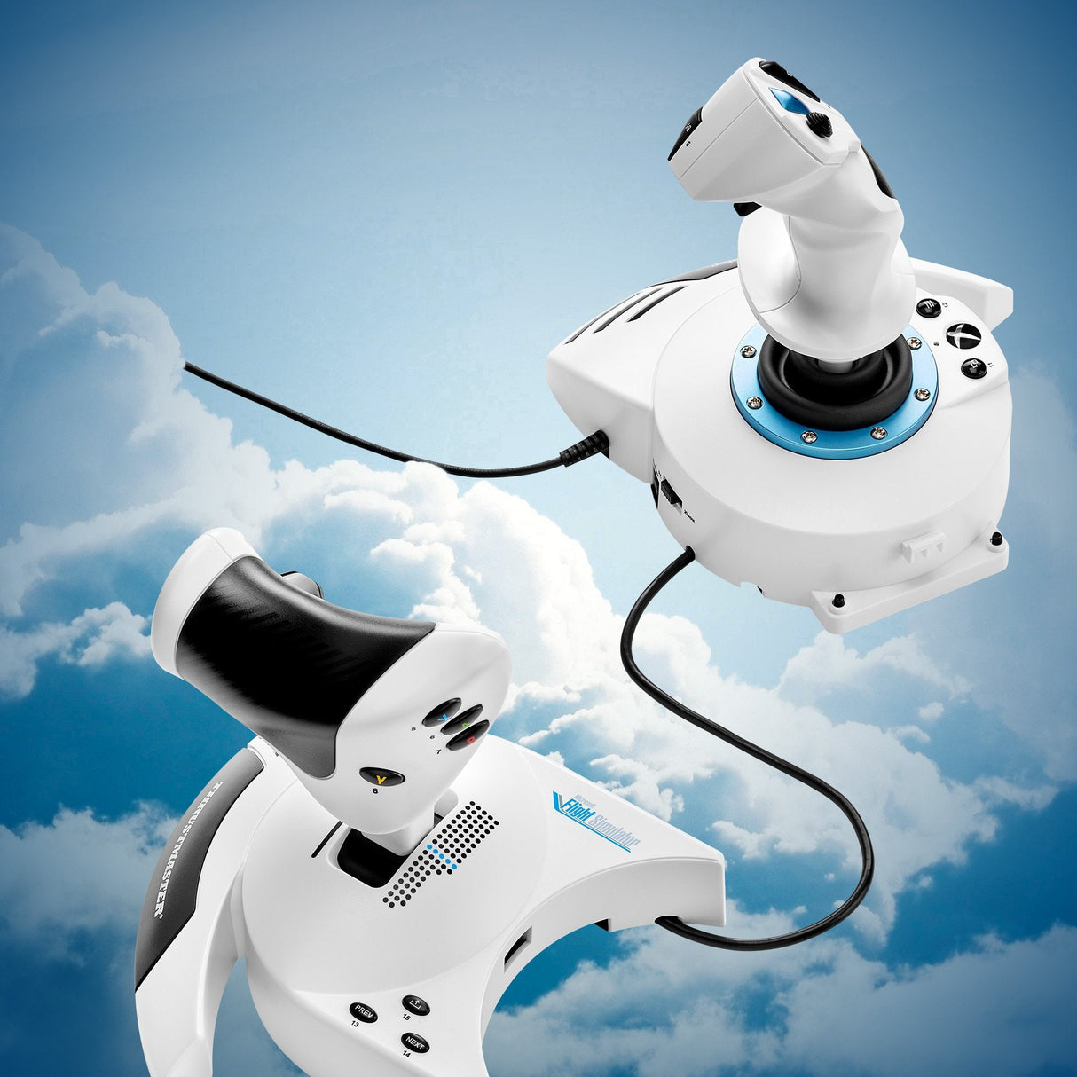 EAN 3362934404048 - Thrustmaster T.Flight Hotas One Microsoft Flight Simulator Edition Negro, Blanco USB Joystick/Palanca de imagen 9
